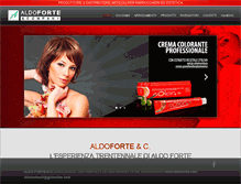 Tablet Screenshot of aldoforte.net